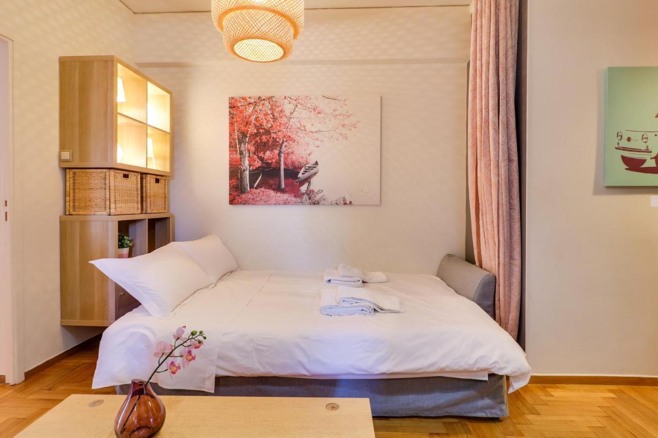 Spacious Central Flat☆3Min To Metro☆Ac|Netflix|Pc アテネ エクステリア 写真