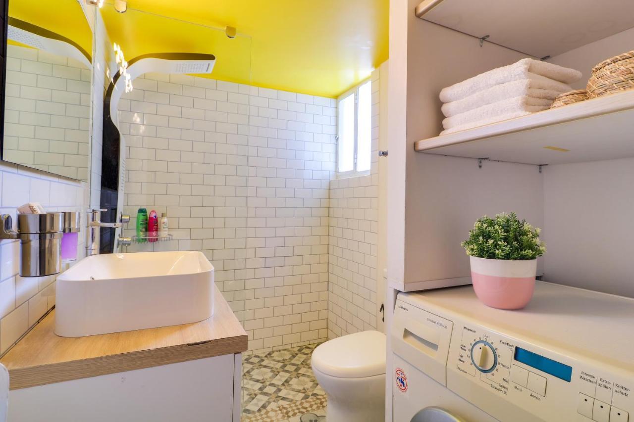 Spacious Central Flat☆3Min To Metro☆Ac|Netflix|Pc アテネ エクステリア 写真